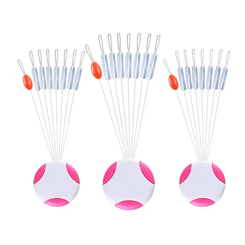 

Fishing Bobber Float Bonen 7 In 1 Rubber Oval Stopper Space Bean Connector Fishing Tackle Accessories