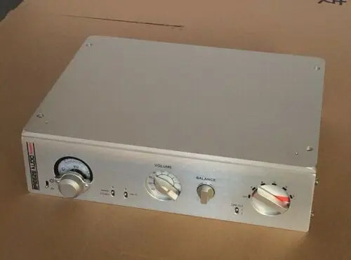 Новое шасси предусилителя/алюминиевый корпус Preamp Shell/VU metre amp enclosure(320*83*246 мм