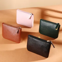 Soft PU Leather Coin Purse Women Men Small Wallet Changes Coins Purses Children's Pocket Wallets Key Cards Holders Gifts
