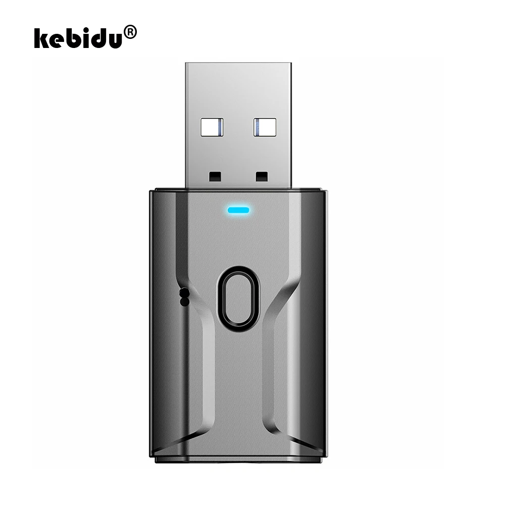 Мини передатчик 4 в 1 стерео Bluetooth 5 0 аудио приемник Aux RCA USB разъем 3 мм для ТВ ПК
