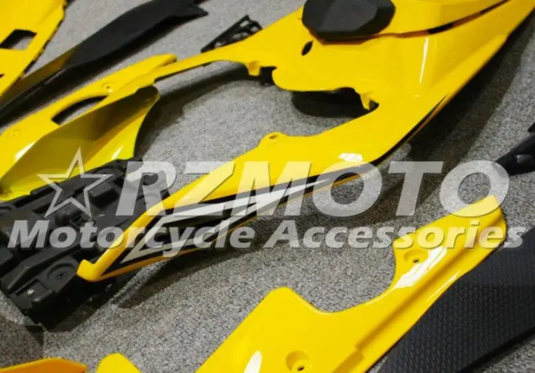 4 подарки ABS литья под давлением Обтекатели комплект подходит для YAMAHA YZF-R1 2013 12 13 14 R1 обтекатель набор на заказ желтый черный