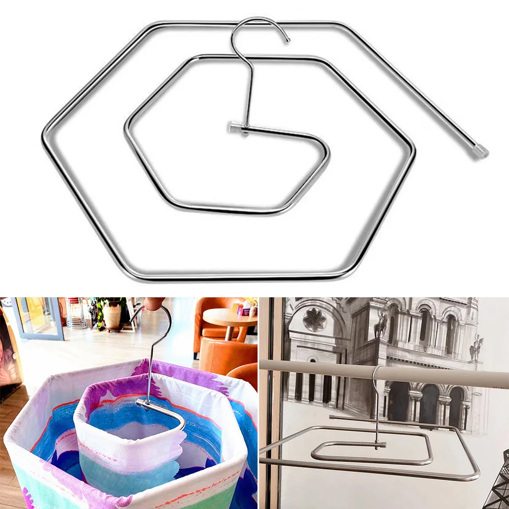 

Spiral Hanger Cloth Bed Sheet Blanket Hook Closet Hanger Circle Clothes Hanger Clothes Drying Racks Home Accessories Supplies