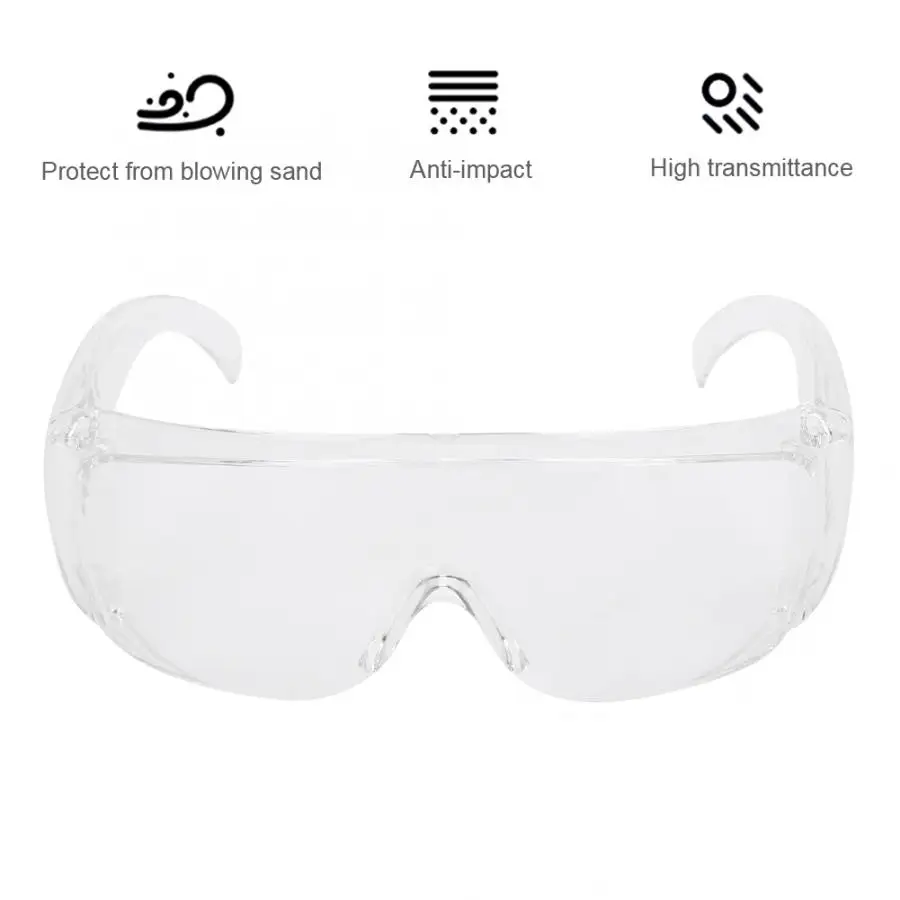 

1pc Anti Saliva Protective Goggles Safety Glasses Anti-Dust Anti-Fog for Work Sturdy Walking