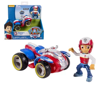 

HOT Genuine Paw Patrol RESCUE RACERS VEHICLE everest Skye High Flyin Copter Ryder's Rescue ATV Vehicle and Figure children toys