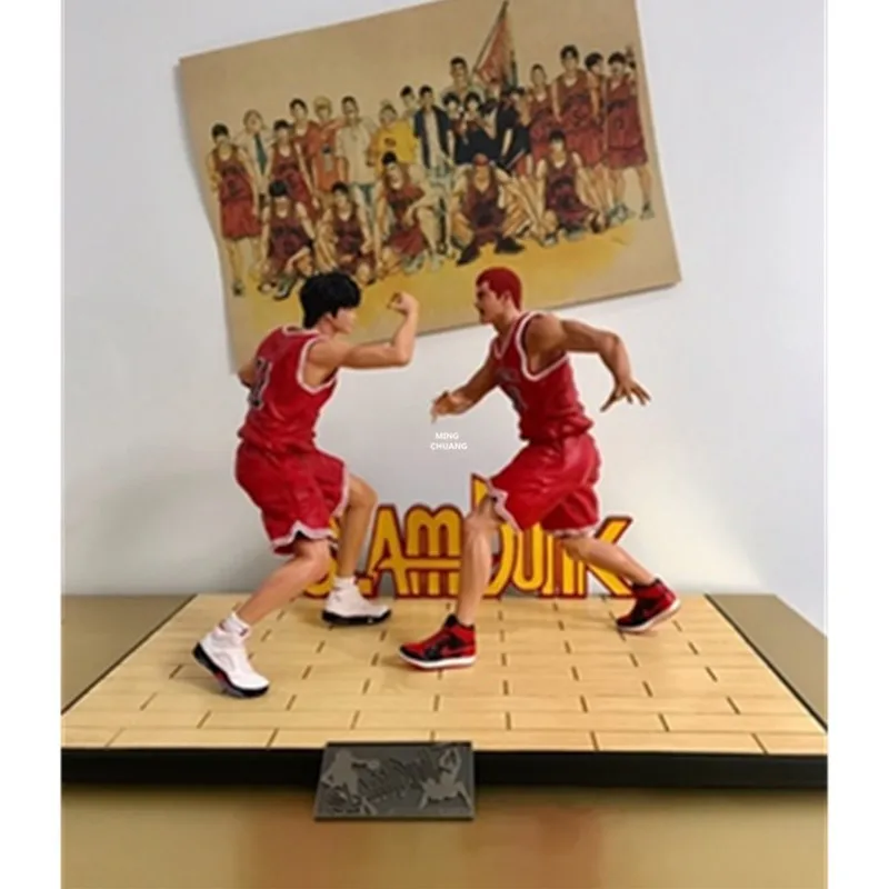 18 "DUNK статуя Rukawa акаджи, каэде, бюст ханамичи сакураги полный Длина портрет подарок к празднику анимационная фигурка GK Ящик для игрушек 46 см