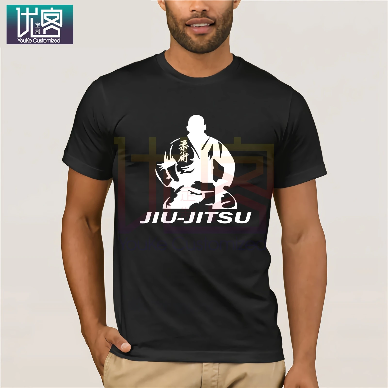 Мужская компрессионная рубашка GILDAN Gracie мужская длинная футболка с джиу джитсу