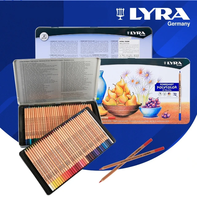 Lyra Rembrandt Polycolor Colored Pencil 12 Color Set