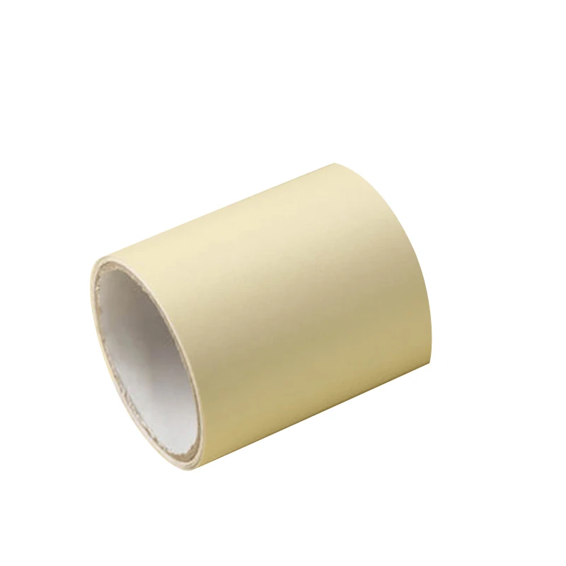 Matte Beige 5 м/10 м Водонепроницаемый Съемный ПВХ самоклеющаяся твердая граница обоев линия талии стикер для настенной плитки кухня гостиная домашний декор - Цвет: Matte Beige