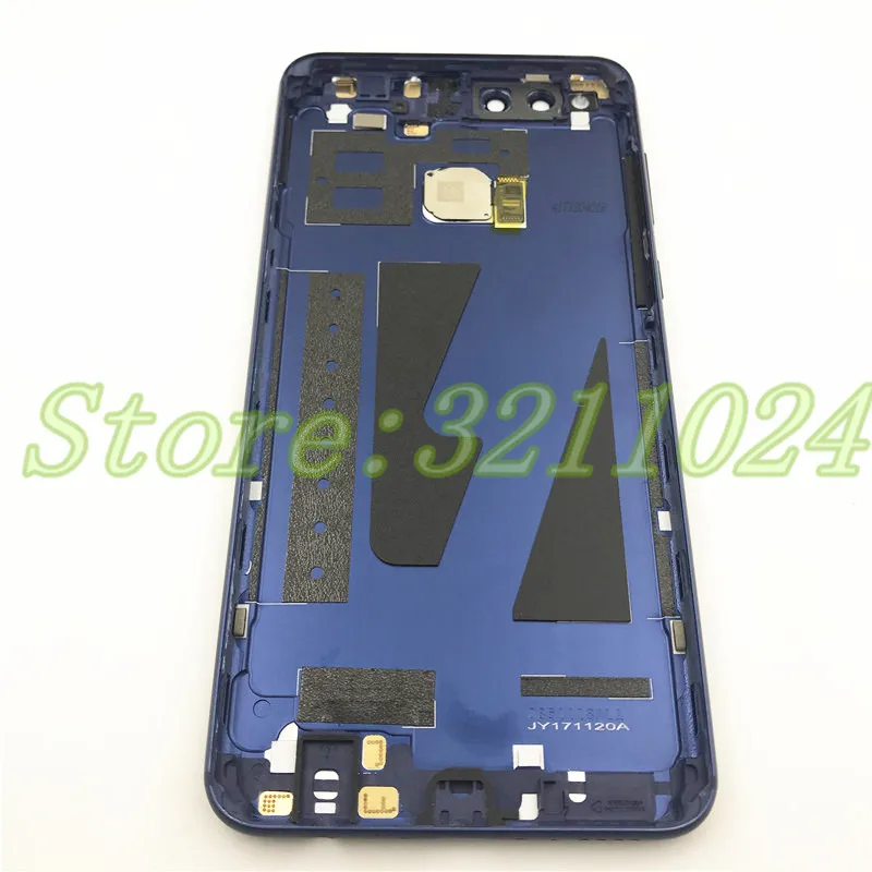Металлическая задняя крышка для Huawei Honor 7X Φ корпуса аккумулятора + отпечаток
