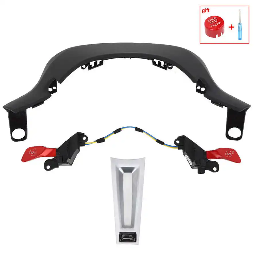 Car Mirror mirror cover Steering Wheel M1/M2 Buttons Fit for BMW G20 G30 G01 G02 G05 G06 M Sport Refit Style car styling | Автомобили и