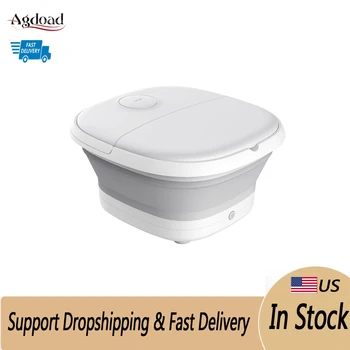 

Foldable Foot Bath Massager Bucket Heating Plastic Foot Bath Basin Bubble Tub Household Sauna Pedicure Bath For Outdoor Travel