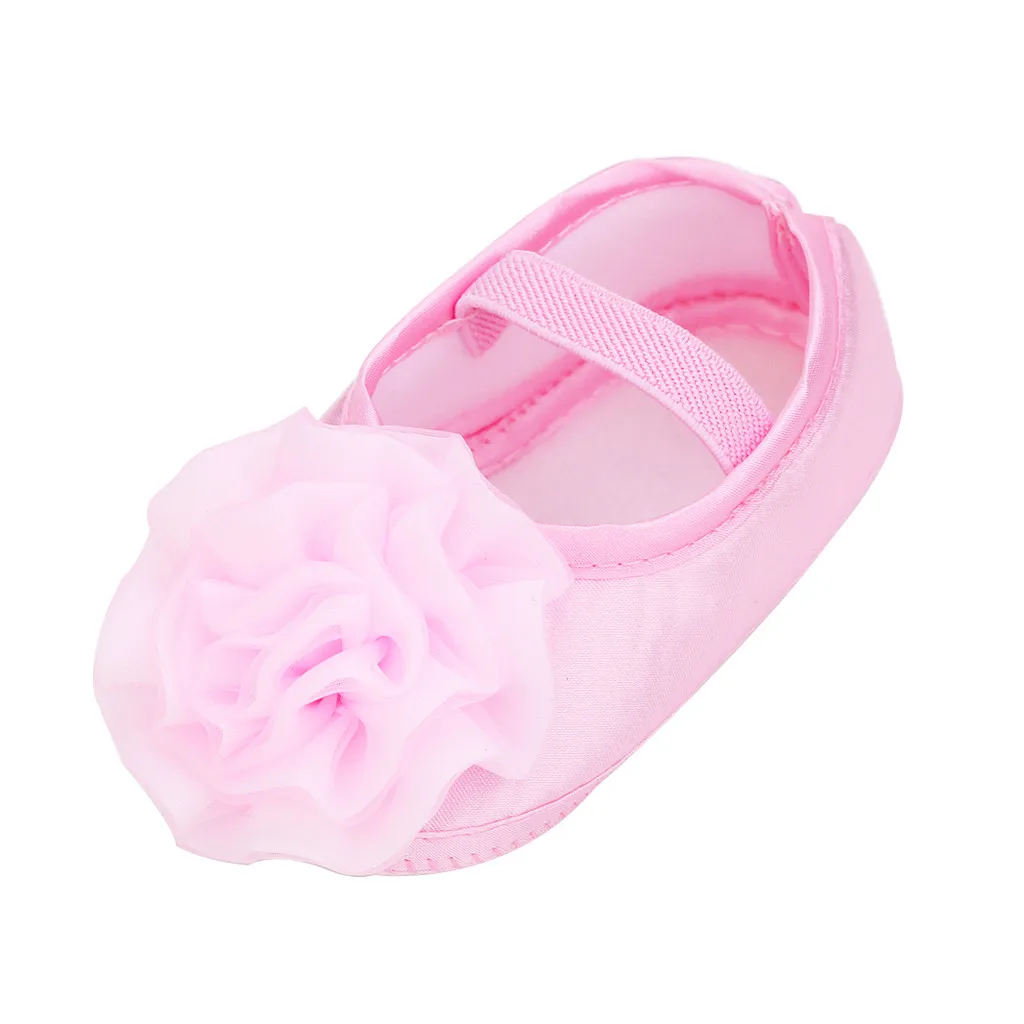 Обувь для маленьких девочек; chaussure bebe fille; обувь для первых шагов; обувь принцессы на мягкой подошве с цветами для новорожденных; обувь для малышей; sapato bebe menina;