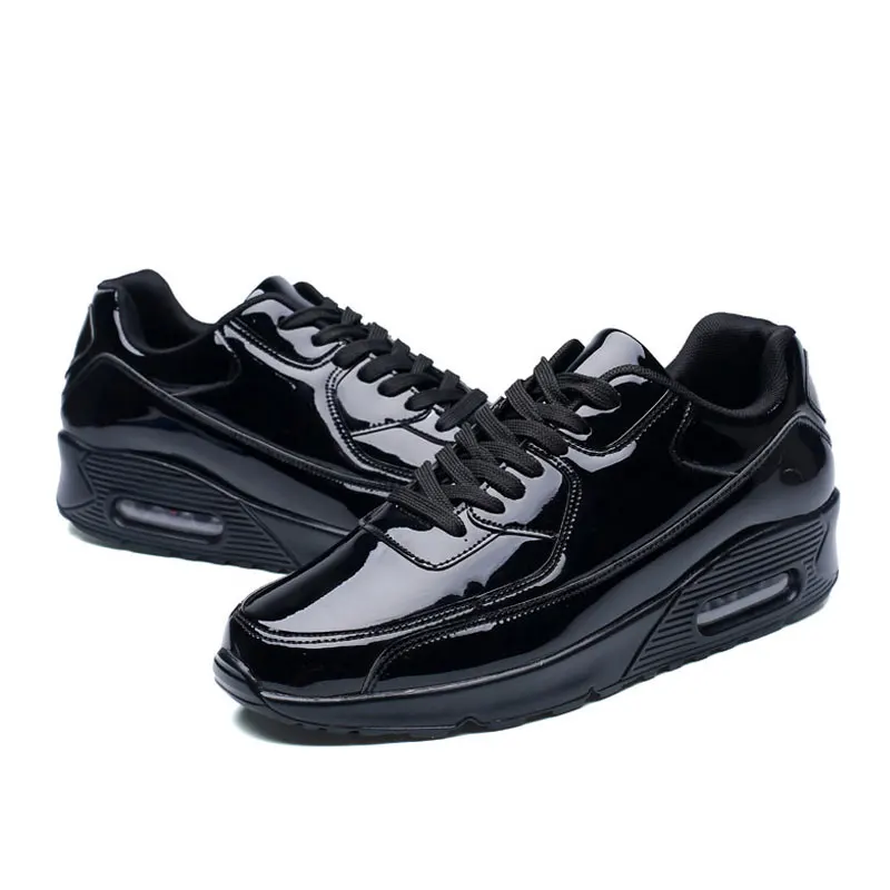 BACKCAMEL/Мужская обувь из лакированной кожи блестящие черные золотые серебристые