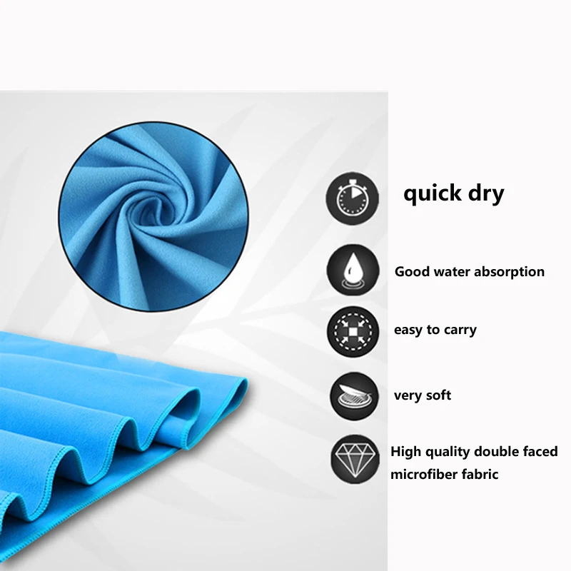 Quick Dry Sports Beach Towel Microfiber Outdoor Thick Travel Gym Fitness Camping Swimming Yoga Naturehike Sea Big Sweat Towel 4