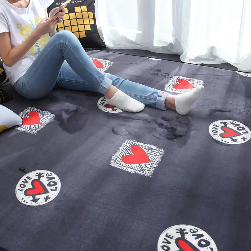 Современные коврики Slow Tree для дома спальни фланелевый ковер гостиной Квадратный