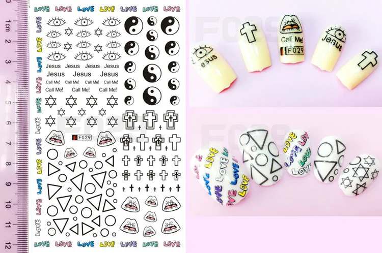 Наклейки для ногтей, 3D Ногти, слайдер, тату-арт, Черный кот, звезда, дизайн, украшение, маникюр, Типсы, фольга, клейкие обертывания, Pegatinas