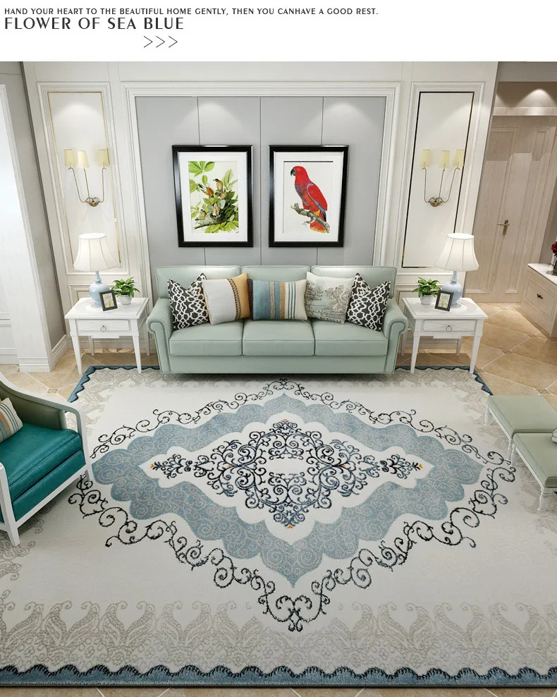 Американский Роскошный ковер для гостиной, толстый ковер для спальни, современный дизайн, диван, журнальный столик, коврик для кабинета, ковры и ковры