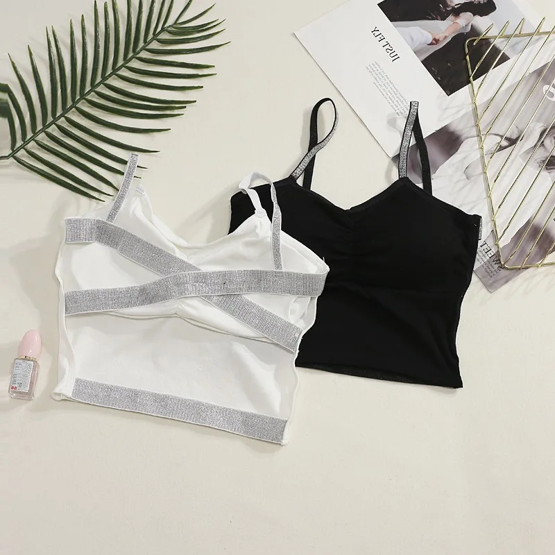 

Photo Shoot ~ Summer Breathable Viscose New Style Network hong yang Gas Beauty Back Camisole-Elegant Tops E221