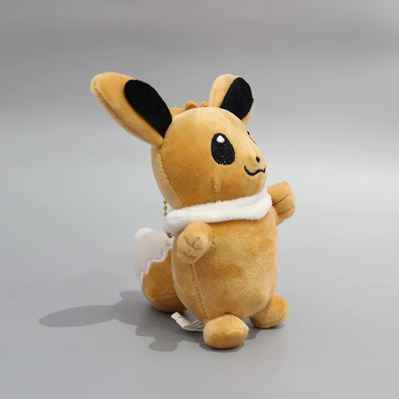 12 см плюшевый стоящий Eevee мягкая милая кукла аниме фильм игрушка положительная энергия хорошее качество Рождественский подарок для ребенка
