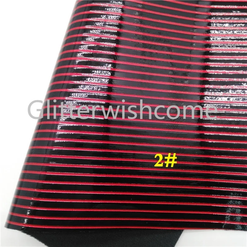 Glitterwishcome 21X29 см A4 размер полосы искусственная кожа ткань листы, гладкая Синтетическая кожа ткань листы для бантов, GM455B