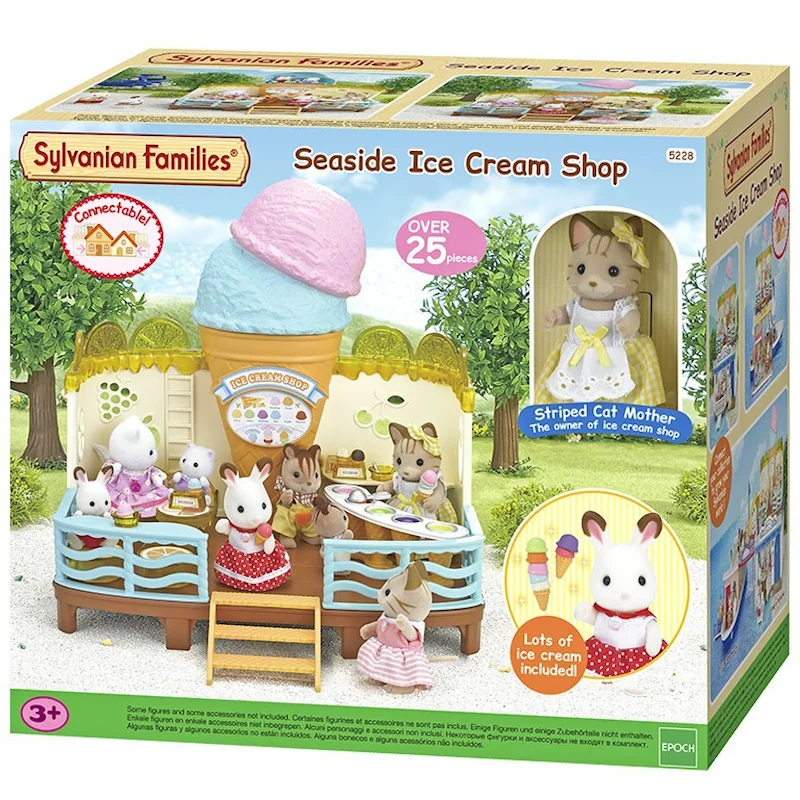 Semipkg дети Sylvanian Families игрушка мороженое девушки игровой дом кукла эмуляция игрушки 5228