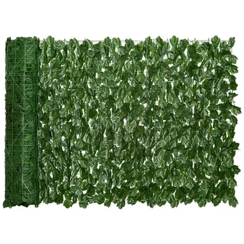 

Artificial Ivy Privacy Fence Sn 0.5X Artificial Hedges Fence and Faux Ivy Vine Leaf for Outdoor Decor,Garden