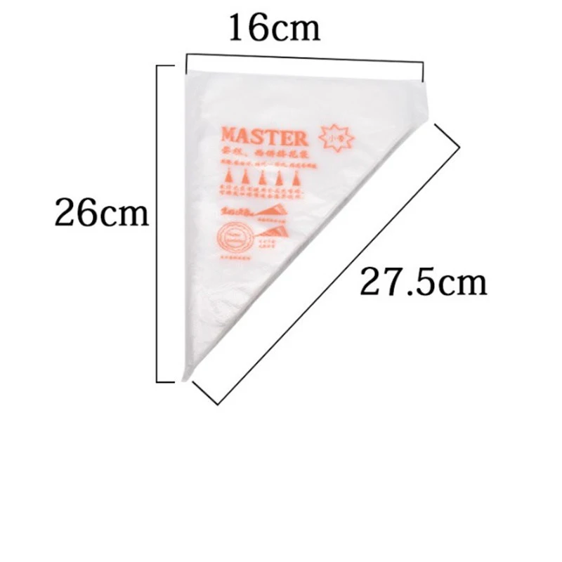 Disposable piping bags 20PCS for cake icing fondant decorating