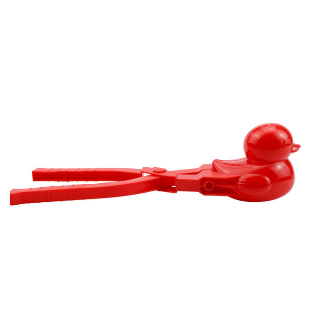 Snowman Duck Dinosaur Snowball Maker Clip Tool Winter Snow Sand Mold Clip Tongs Outdoor Funny Snowball Fight Sports Toys