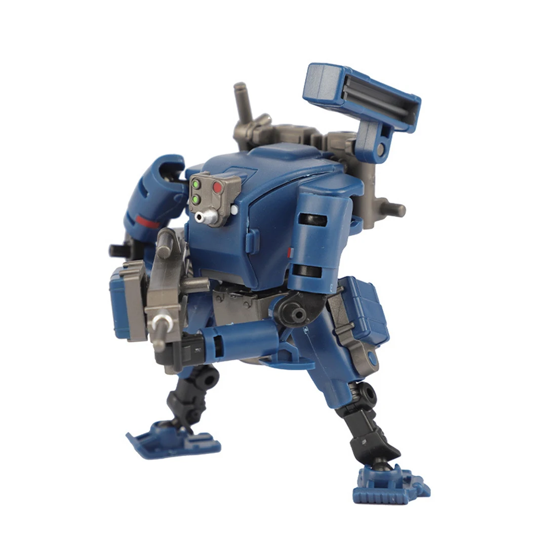NFSTRIKE 8 см 1: 60 DIY сборка Mecha модель логистика Mecha штурмовая модель Mecha высокое качество-MM001 синий океан