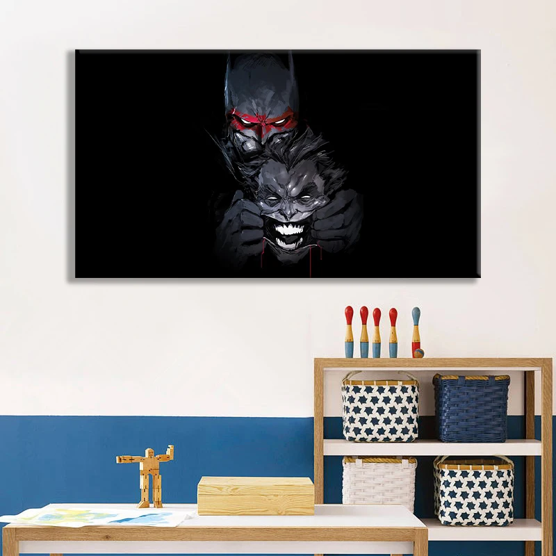 Печать Искусство DC comics герой Бэтмен печать Джокер плакат картина Брюс Уэйн