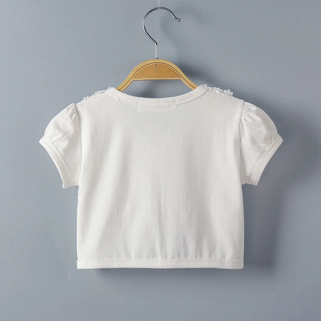 Одежда для маленьких девочек кружевной кардиган принцессы болеро новорожденных