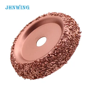 

65mm Large Buffing Wheel Coarse / Fine Grit Tungsten Carbide Rasp w/ Adaptor Round Grind Rasp Woodworking Tire Repair Tool 1 pc