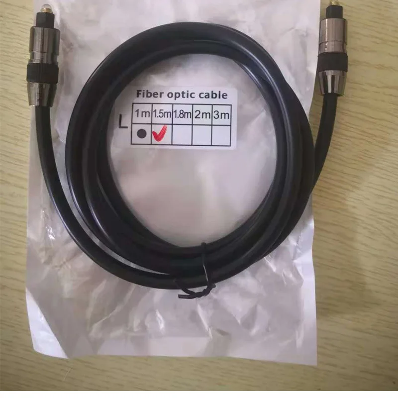 High quality Digital Optical Audio Cable SPDIF Fiber Square to Mouth Wire for Sony | Компьютеры и офис