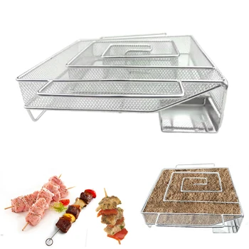

Cold Smoke Generator For BBQ Grill Smoker BBQ Accessories Hot And Cold Smoking Salmon Meat Burn Cooking Stainless Bbq Tools
