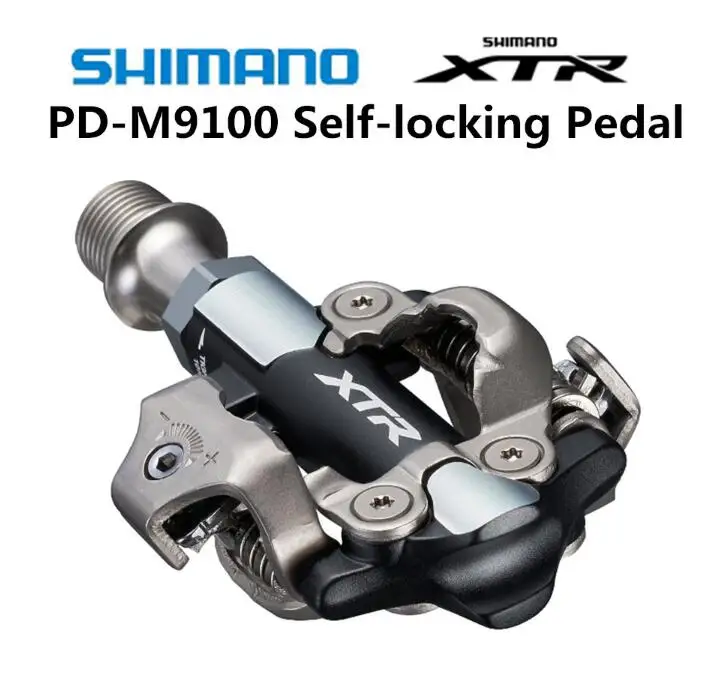 Deore XTR PD M9100 педаль SPD для горных велосипедов самофиксирующаяся педаль MTB велосипед без клипса M9100 педали и бутсы коробка