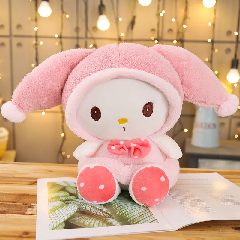 13 8 &quot35 см Новые дизайн розовый шляпа с рисунками из мультфильма My Melody милый
