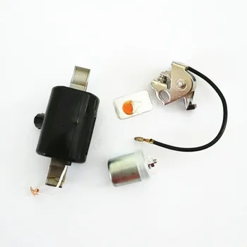 

Ignition coil + capacitor + Terminator Contact for Zundapp Kreidler Hercules KTM Alternator PUCH STATOR Coil 17W 35W 6V 12V