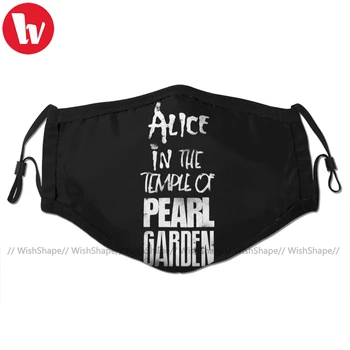 

Alice In Chains Mouth Face Mask Alice In The Temple Of Pearl Garden Facial Mask Fashion Funny with 2 Filters for Adult