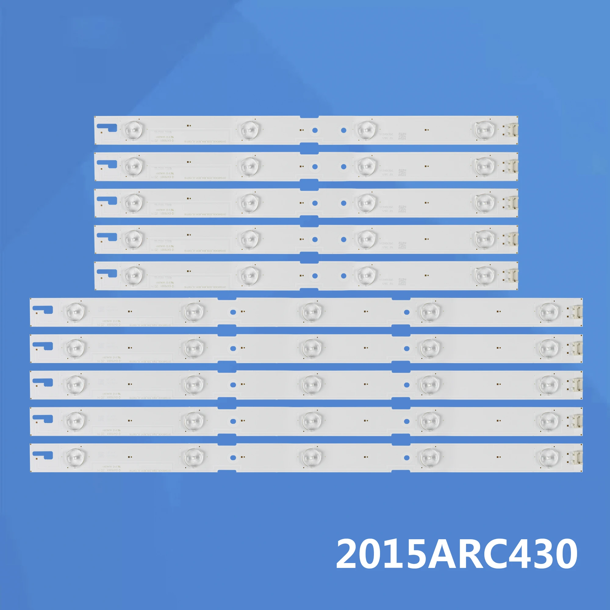 Светодиодная лента с подсветкой для SAM SUNG ZLE60600-AB 43GFB6627 2015arc430 _ 3228 R04 L05 rev1.0_150716 LM41-00174A