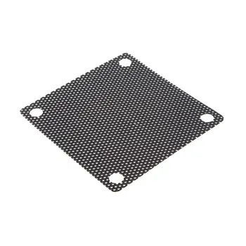 

5PCS PVC Fan Dust Filter PC Dustproof Case Cuttable Computer Mesh Cover 50mm Mesh Black 95AD
