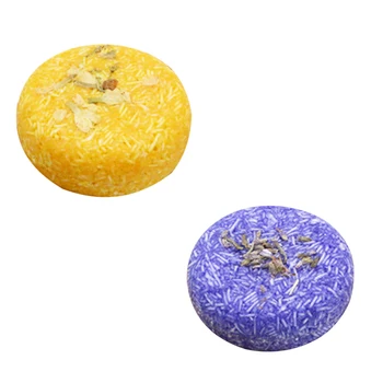 

Refreshing Plant Essential Oil Shampoo Soap Olive Fleece-flower Hair Smoothing Soap (Jasmine + Lavender) Processed Anti-Dandruff