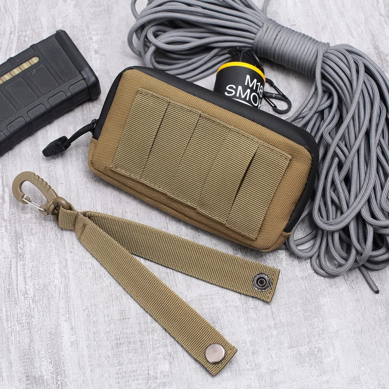 Outdoor Military Multifunction Wallet Waist Bag Tactical Card Waterproof Key Holder Money Pouch Pack for Hunting | Спорт и