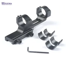AR 15 Крепление прицела " /30 мм кольцо консольное тактический сверхмощный плоский Топ офсетное QD Пикатинни 20 мм адаптер Вивер лазер