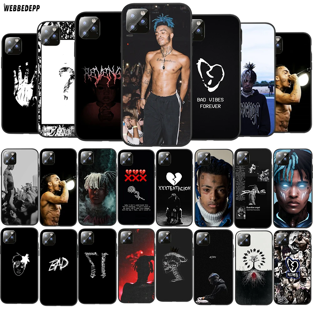 Q15 XXXTENTACION TPU чехол для телефона Apple iPhone 6 6S 7 8 Plus 5 5S SE X XS 11 Pro MAX XR силиконовый мягкий