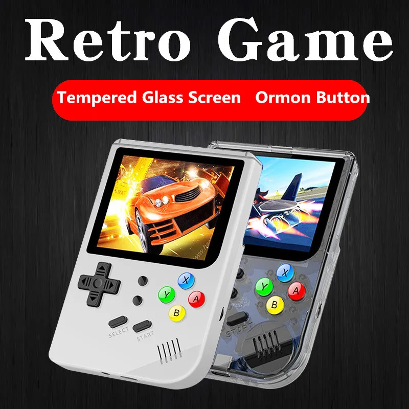 

RG300 3 inch Video games Portable Retro console Retro Game Handheld Games Console Player 16G 3000 games Open source Tony system