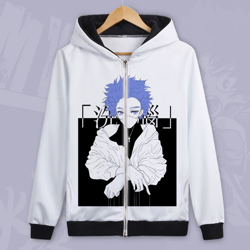 Style10 Лидер продаж, пуловер Todoroki Shoto для костюмированной вечеринки с героями мультфильма «Мой герой», флисовые толстовки с капюшоном на осень - Цвет: Style10