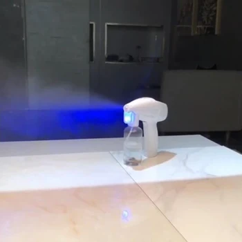 

Nano Sanitizer Sprayer Gun Handheld Disinfectant Fogger Machine USB Chargeable