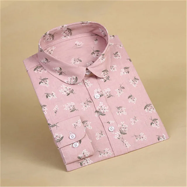 Dioufond-Floral-Print-Ladies-Tops-Shirt-5XL-Plus-Size-Polka-Dot-Turn-down-Collar-Women-Blouse.jpg_640x640 (1)