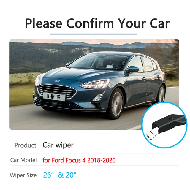 2Pcs Auto Wischer Klingen für Ford Focus 4 2018 ~ 2020 2019 MK4 Zubehör  Front Fenster Windschutzscheibe Windschutz Klinge waren Aufkleber -  AliExpress