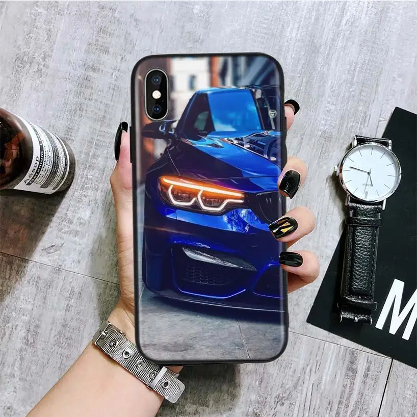 Синий красный для Bmw черный чехол для телефона Apple IPhone 11 Pro XS MAX XR 7 8 6 6S Plus X 10 Ten 5 5S SE Coque Shell